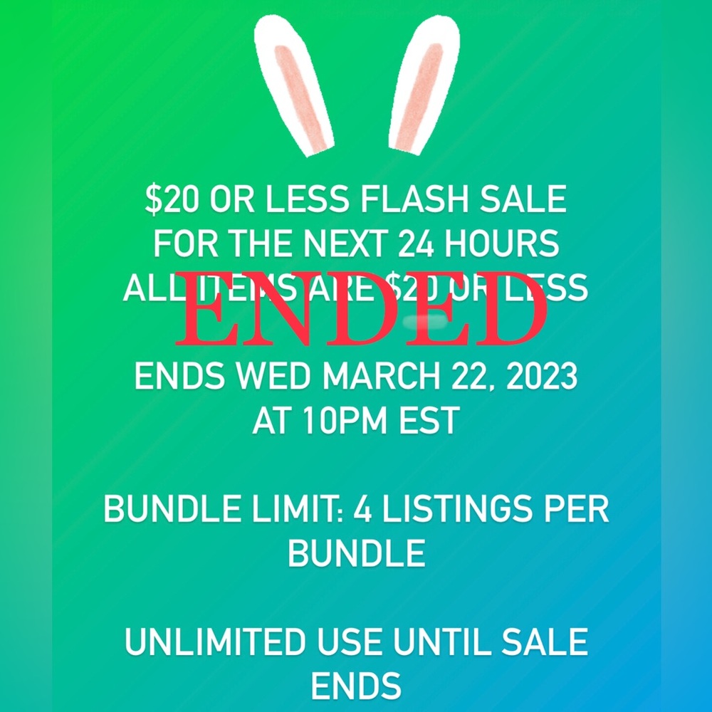☀️🐰 Like for Flash Sales! - Picture 4 of 10